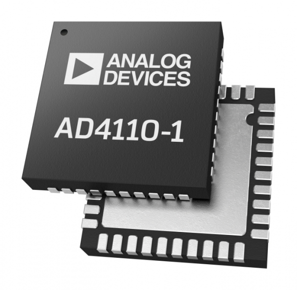 ADI는 산업용 공정 제어 시스템을 위한 고집적 아날로그 프론트엔드(AFE) 'AD4110-1'을 출시했다.
